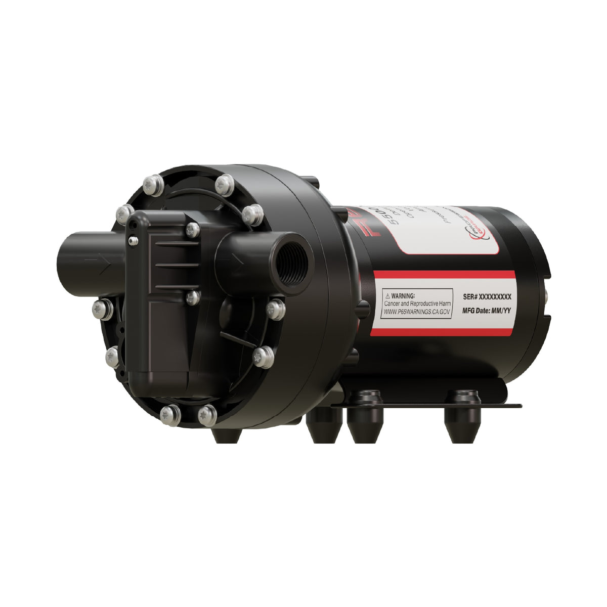 Remco 5537-1E3-82B Professional Grade Extreme Duty Series Diaphragm Pump ( 5.3 GPM/60PSI, Demand)