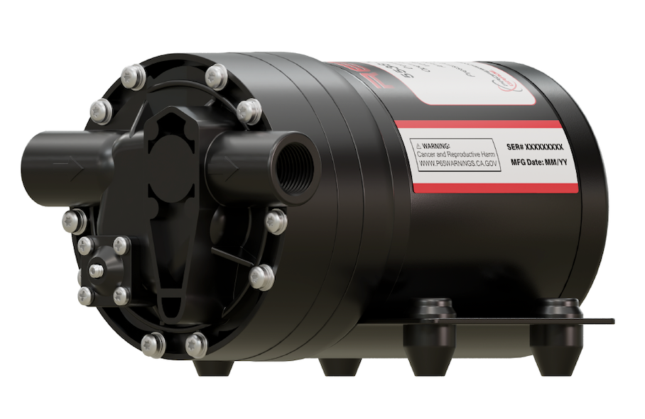 Remco 5538-2I1-94A "Fatboy" Electric Diaphragm Pump (7GPM/100PSI, Bypass)