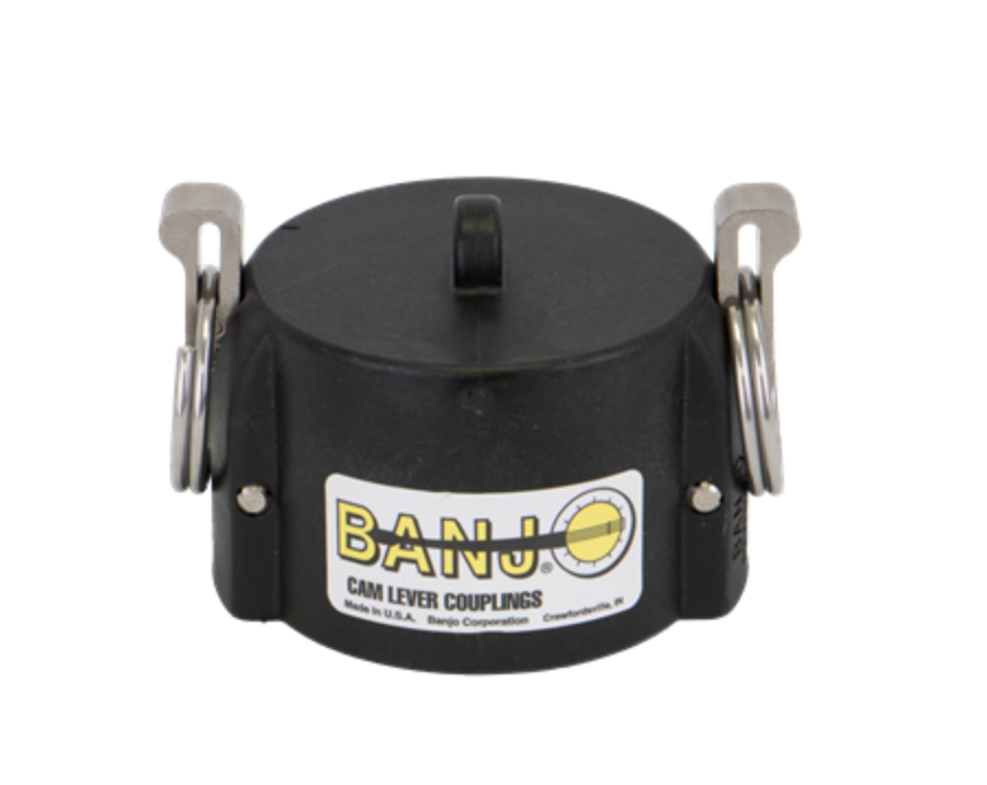 2" Cam Lever Dust Cap with Short Arms & Rings
