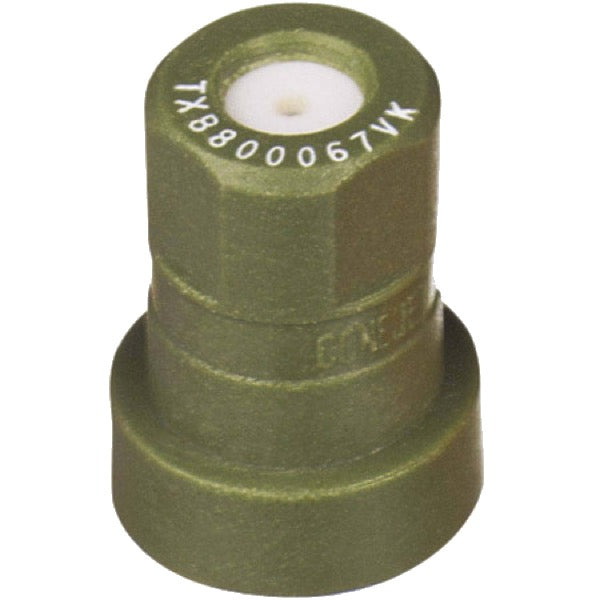 TXB800067VK TeeJet Ceramic ConeJet VisiFlo Hollow Cone Spray Tip
