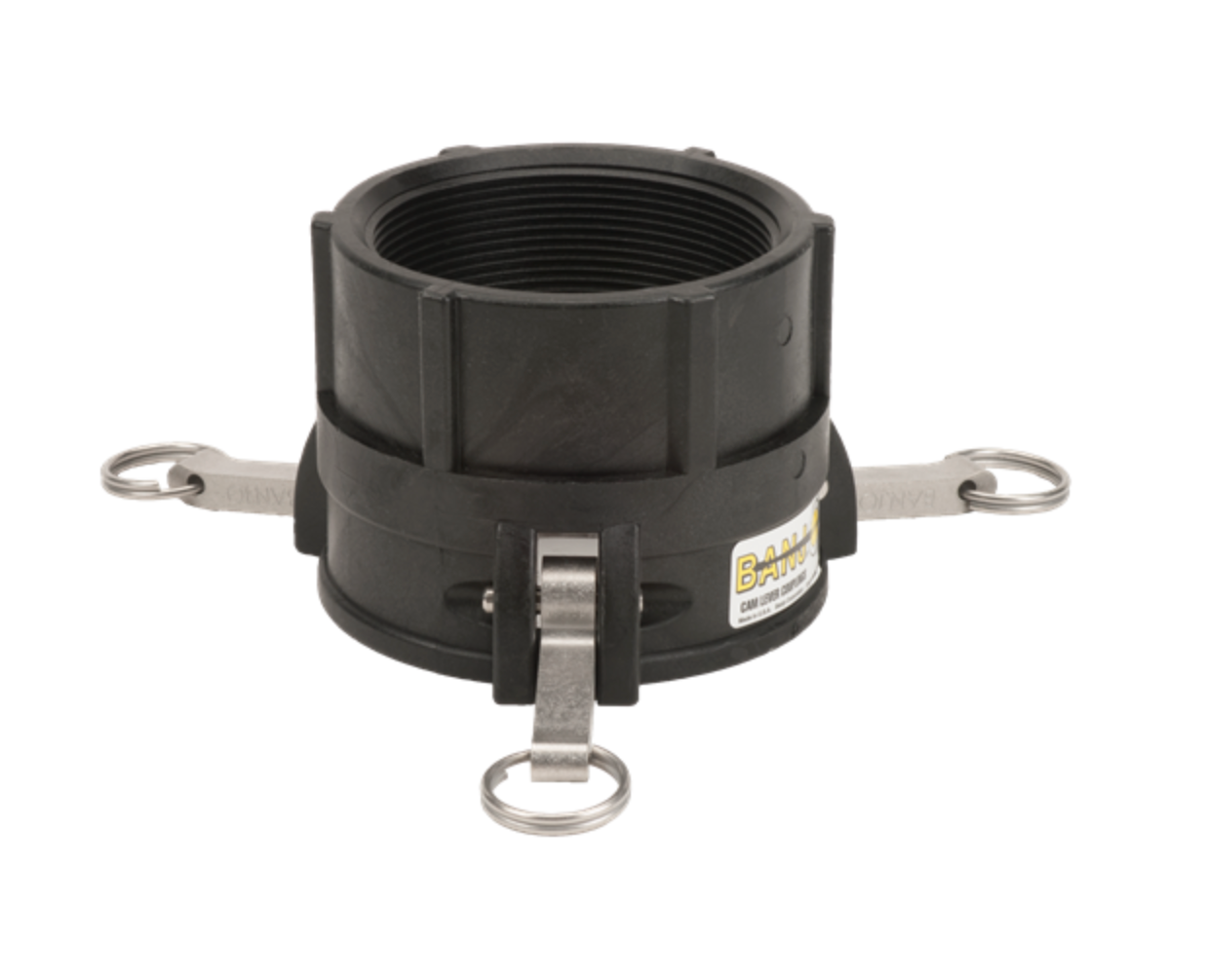 4" Female Coupler X 4" Female Thread Poly Cam Lever Coupling