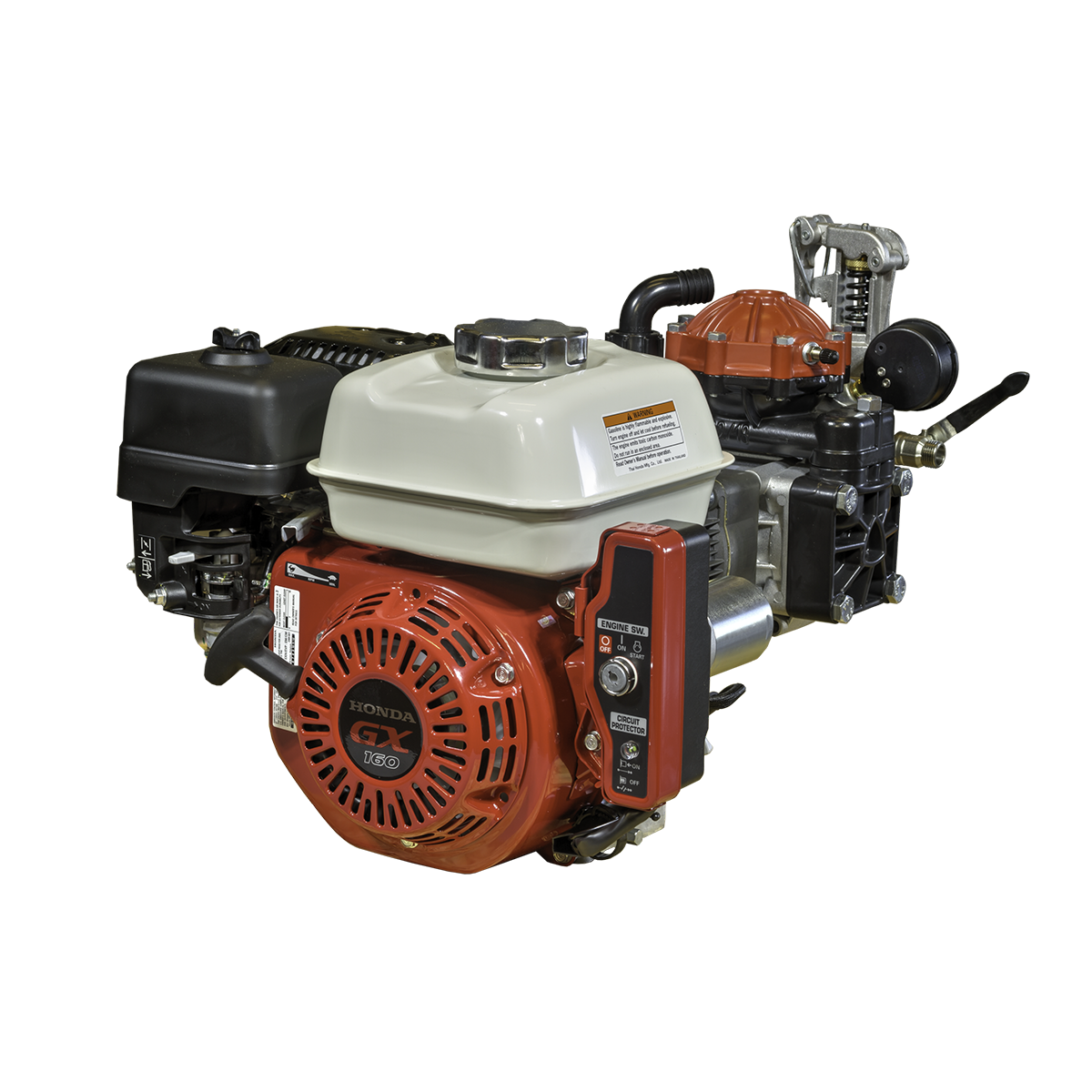 Hypro D30GRGI & GX160 Engine Assy with Electric Start – Sprayer Depot