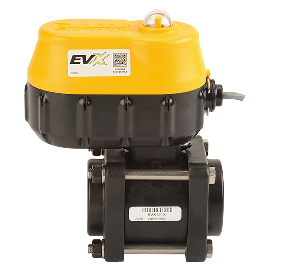 Banjo EVXR151 1-1/2" 12V Full Port Electric Regulating Bolted Ball Valve