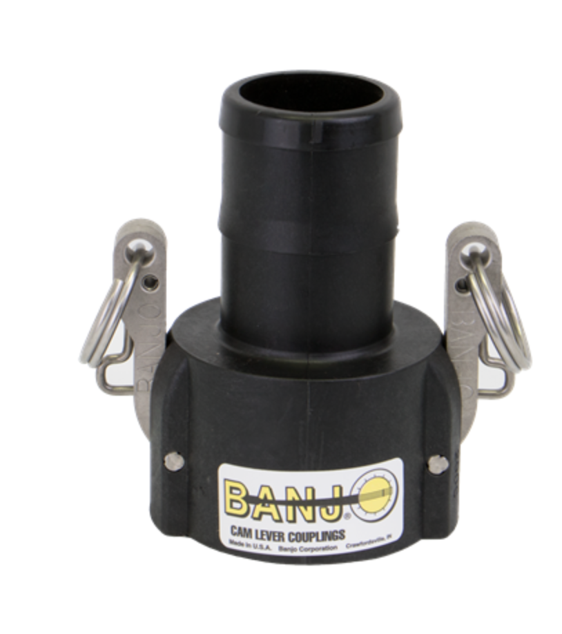 2" Female Coupling X 2" Hose Shank