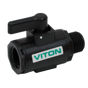 3/8" Female x Male NPT Poly Micro Valve