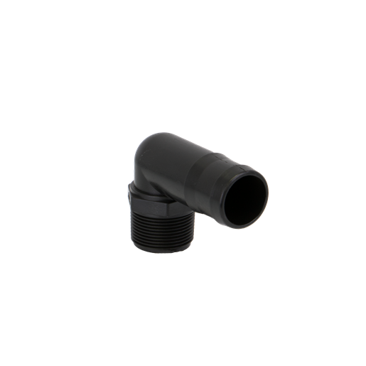 1-1/4" Male Thread x 1-1/2" HB Elbow Fitting