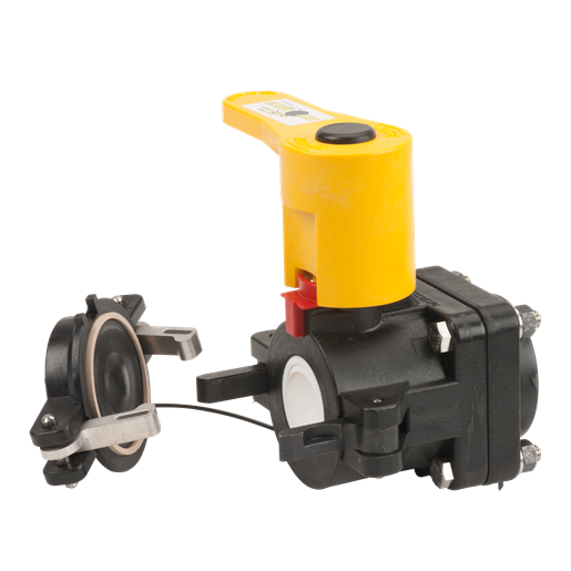 2" Poly Dry-Mate Male X FPT NPT With FKM Seals