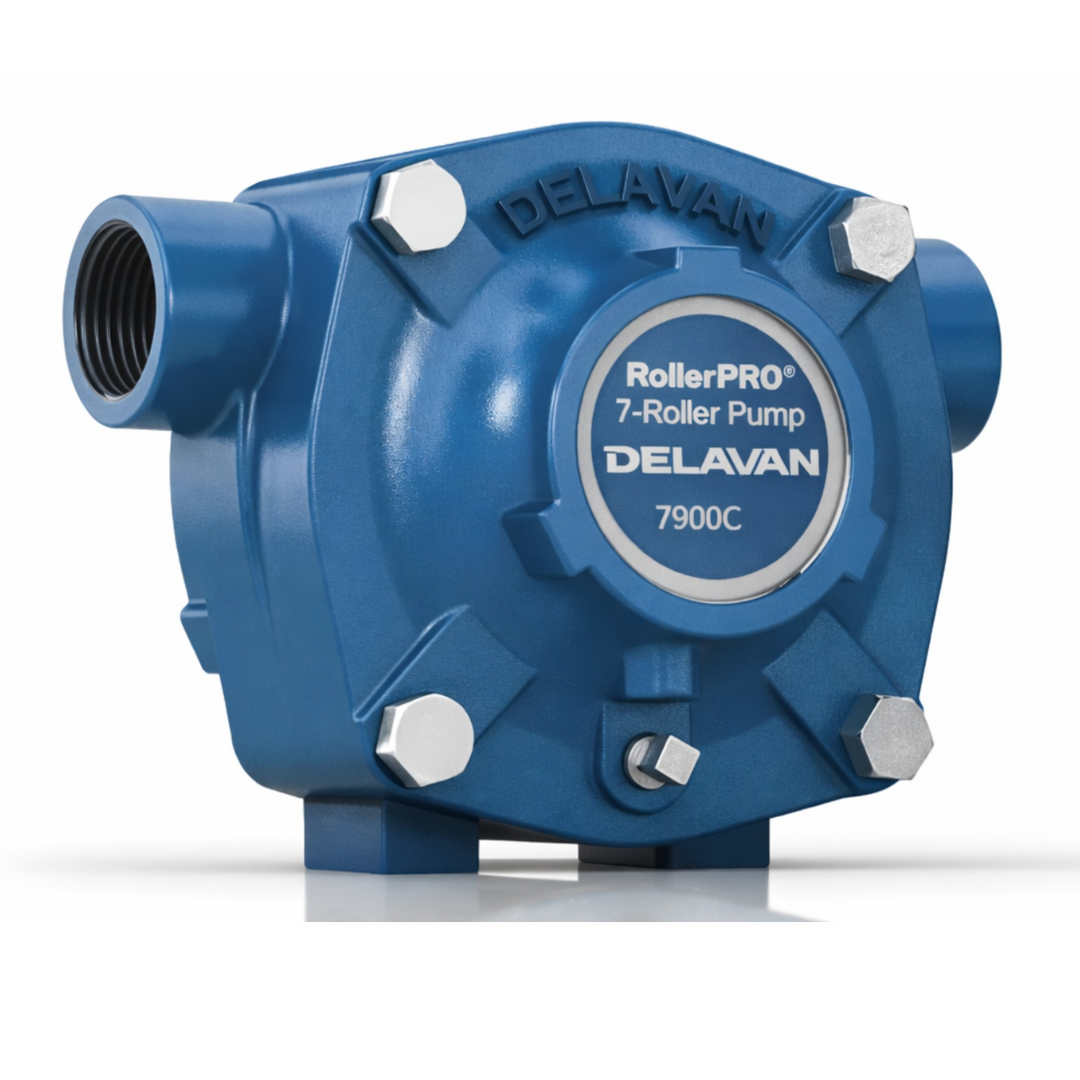 Delavan 7900C Cast Iron Roller Pump – Sprayer Depot