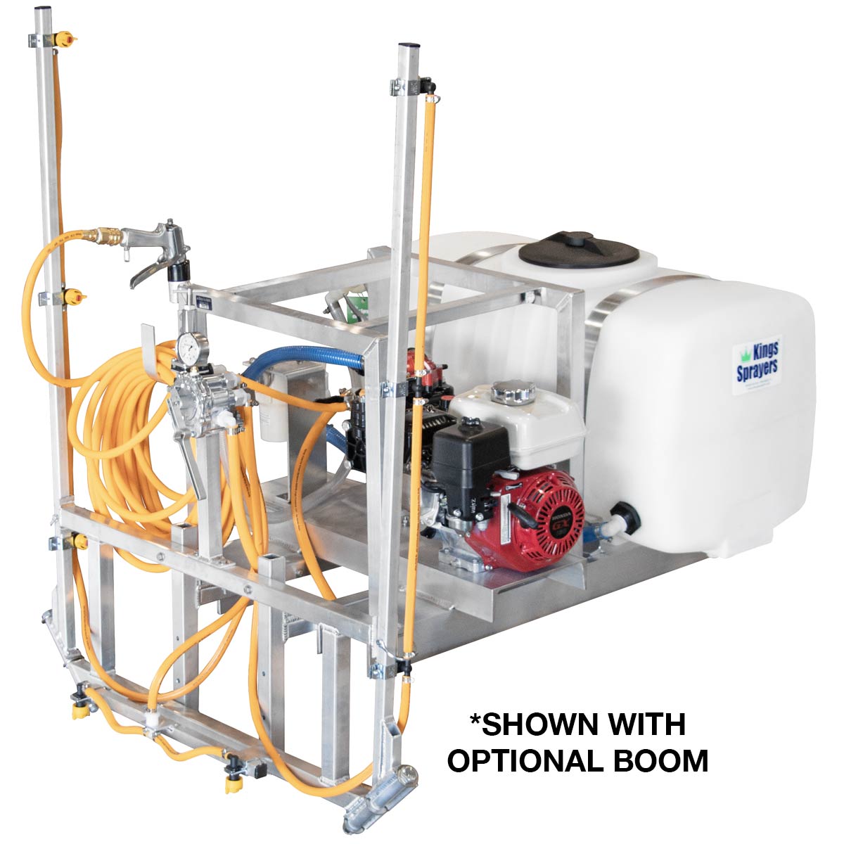 Kings Sprayers 50 Gallon Skid Sprayer with 10 gpm Diaphragm Pump