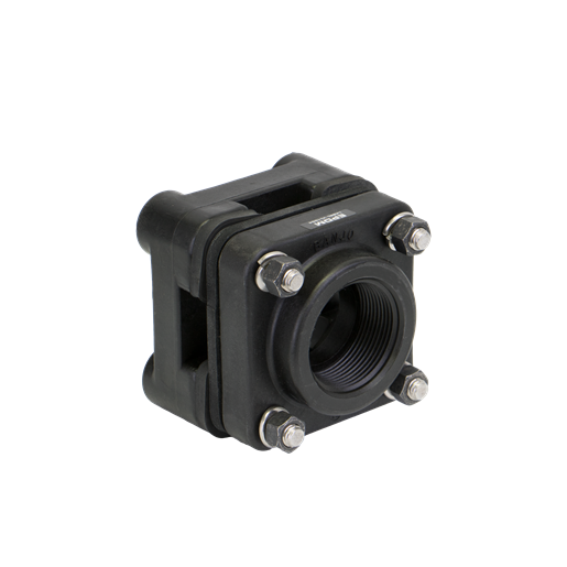 1-1/2" x 2" Threaded "Bottom Drain" EPDM Tank Flange