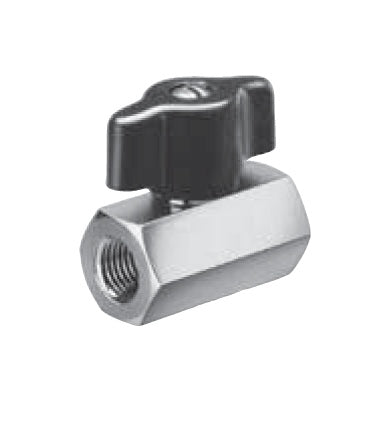 1/4" FNPT x 1/4" FNPT Mini Ball Valve