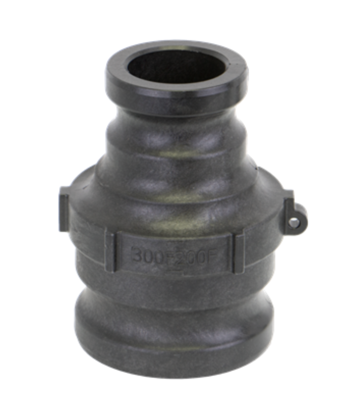 3" Male Adapter X 2" Male Adapter Poly Cam Lever Coupling