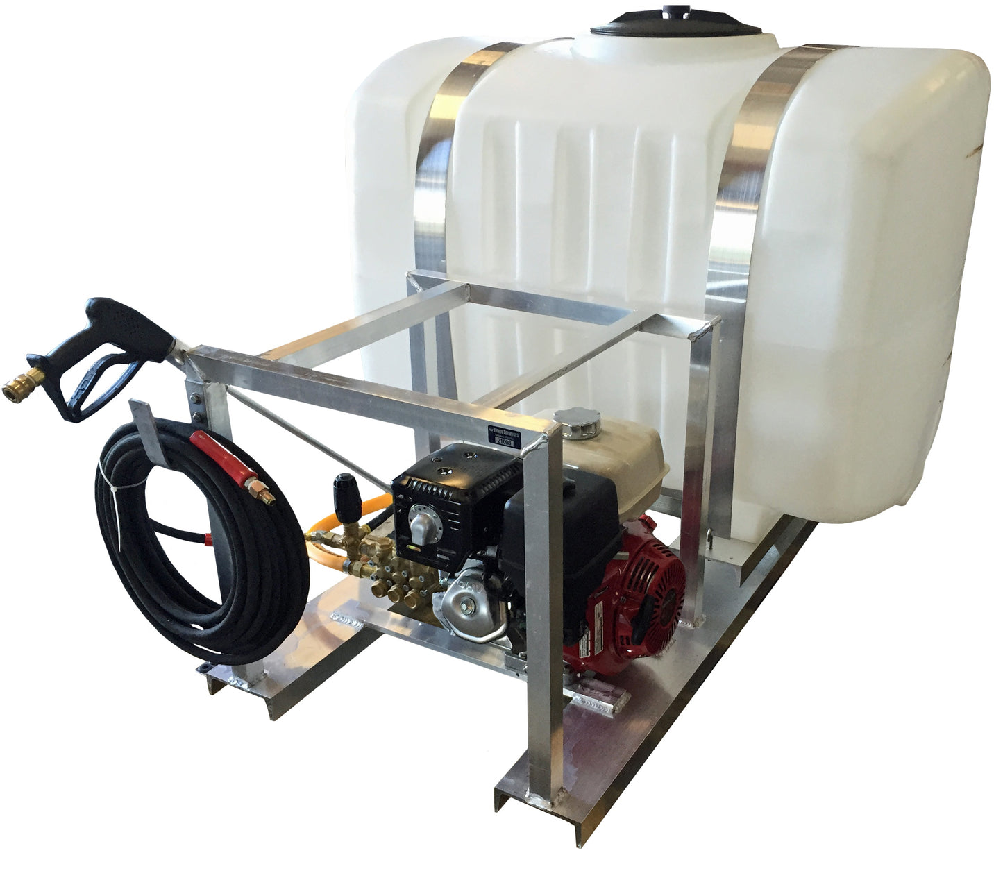 Kings Sprayers 200 Gallon Pressure Washer Skid Sprayer (4 gpm, 4000 psi)