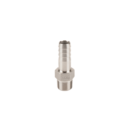 3/8" Male Thread x 1/2" Hose Barb