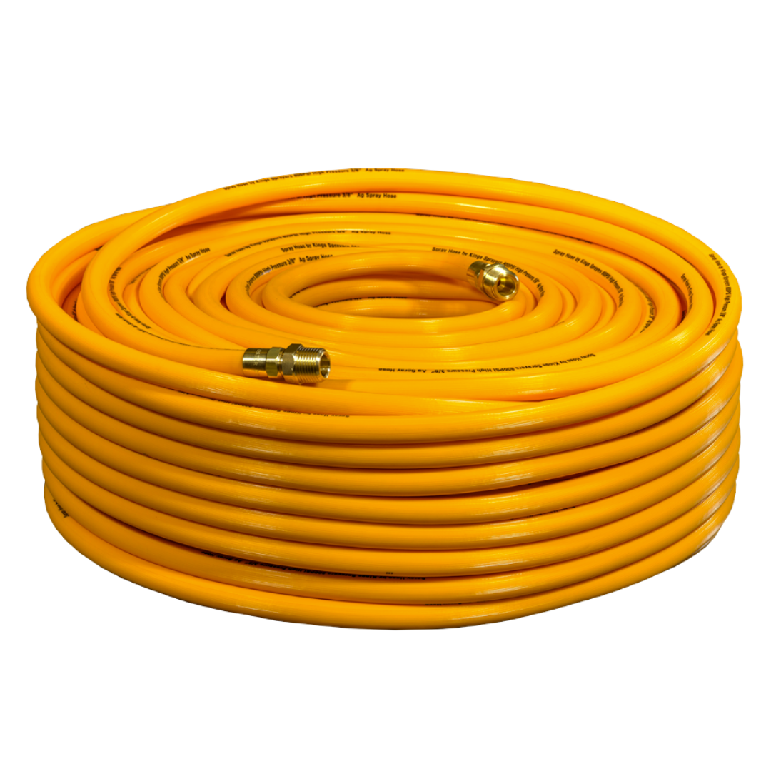 3/8" ID 800 psi 300' Roll w/ Fittings Installed