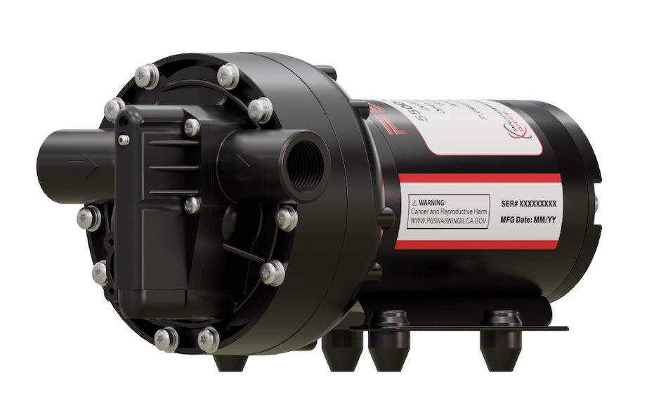 Remco 5536-1E1-58C Electric Diaphragm Pump (4GPM/60PSI, Demand)