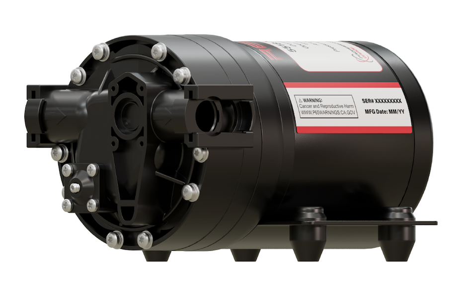 Remco 5518-2E1-94A "Fatboy" Electric Diaphragm Pump (7GPM/60PSI, Bypass)