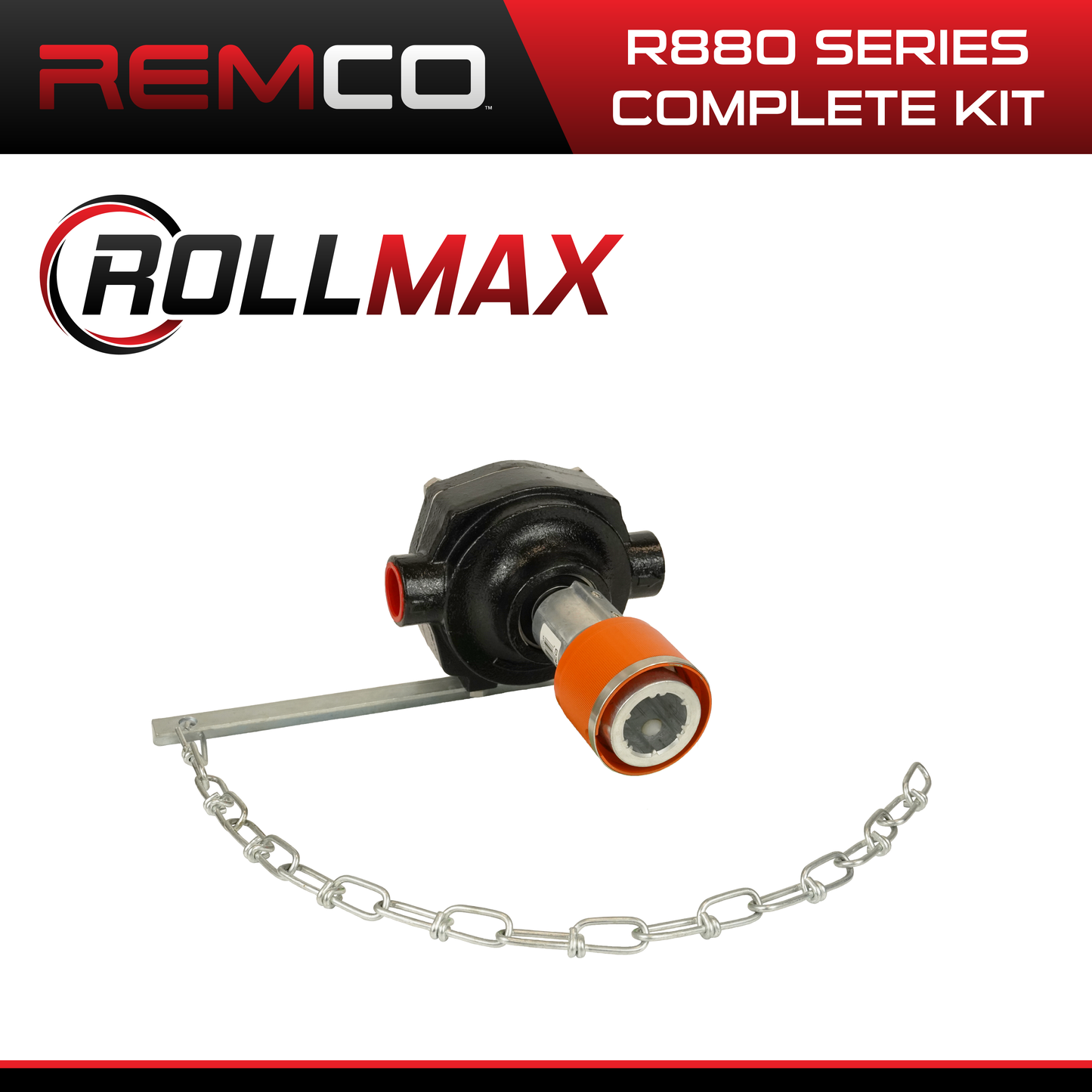 Remco R880C-TAK RollMax 8 Roller Pump Kit, Cast Iron, Multi-Speed Coupler, and Torque Arm