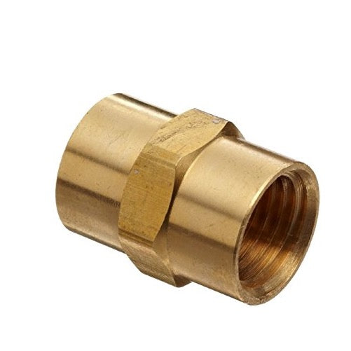 3/4" NPT Brass Female Coupler