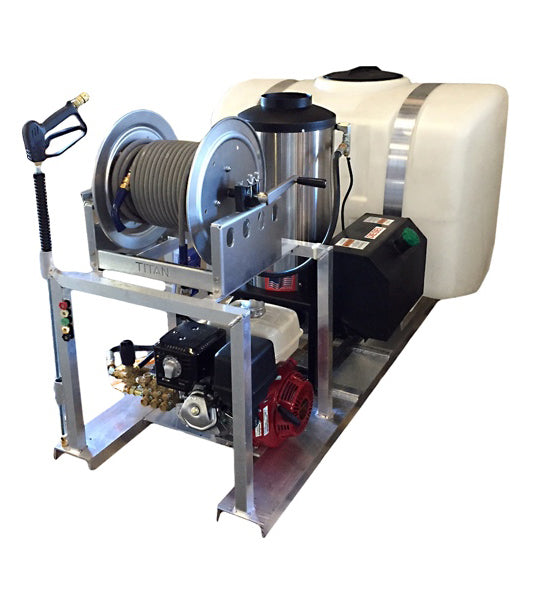 Kings Sprayers 200 Gallon Hot Water Pressure Washer Skid Sprayer