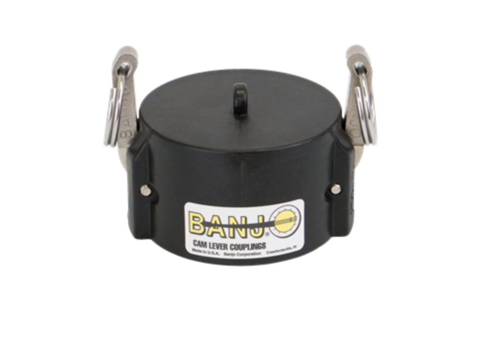 2½" Cap X Male Adapter Poly Cam Lever Coupling