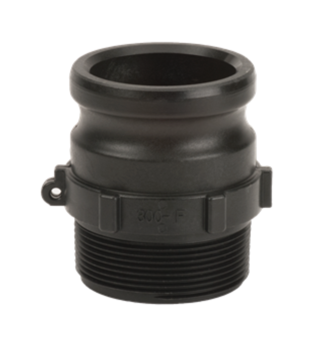 3" Male Adapter X 3" MPT- British Standard Pipe- Machined