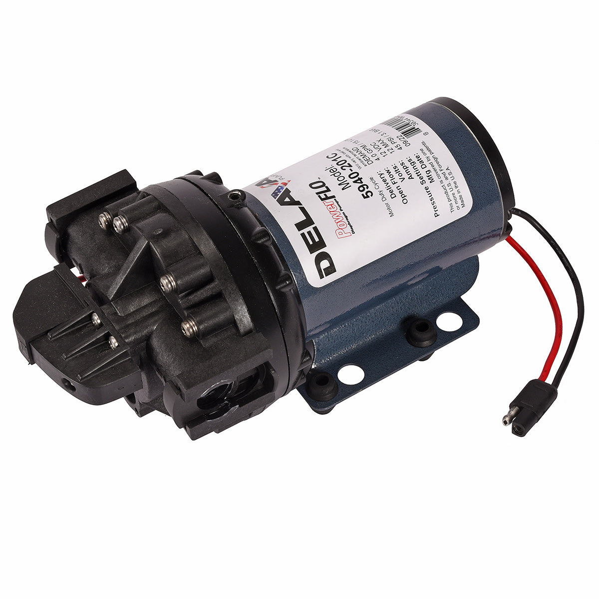 Delavan 5940-201C PowerFLO Electric Diaphragm Pump (Automatic Demand) (4gpm, 45 psi)