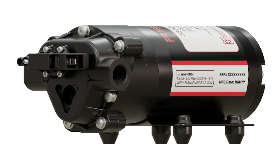 Remco 3323-1E1-52C Electric Diaphragm Pump (2.2GPM/60PSI, Demand)