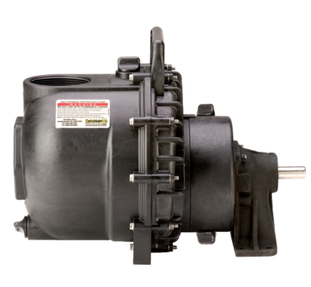 3" Wet Seal Poly Pump & Bearing Pedestal-EPDM