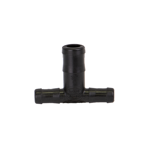 1/2" x 1/2" x 3/4" Hose Barb Tee