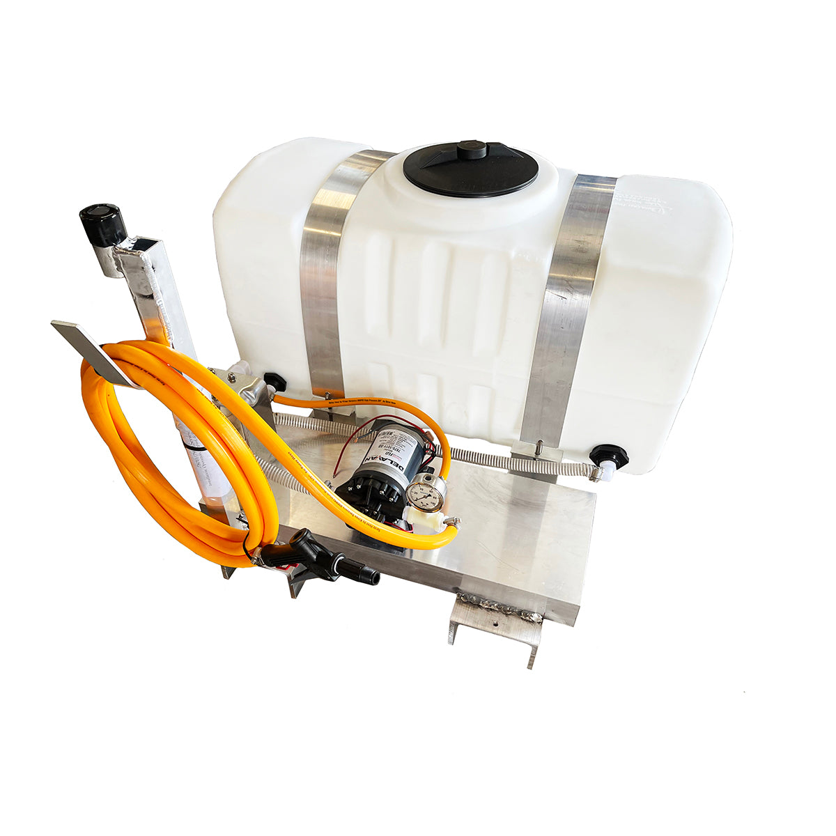 Kings 50 Gallon Nurse Tank Electric Skid Sprayer, 7 GPM, 100 PSI, Diaphragm Pump, 12V, Model KSU50