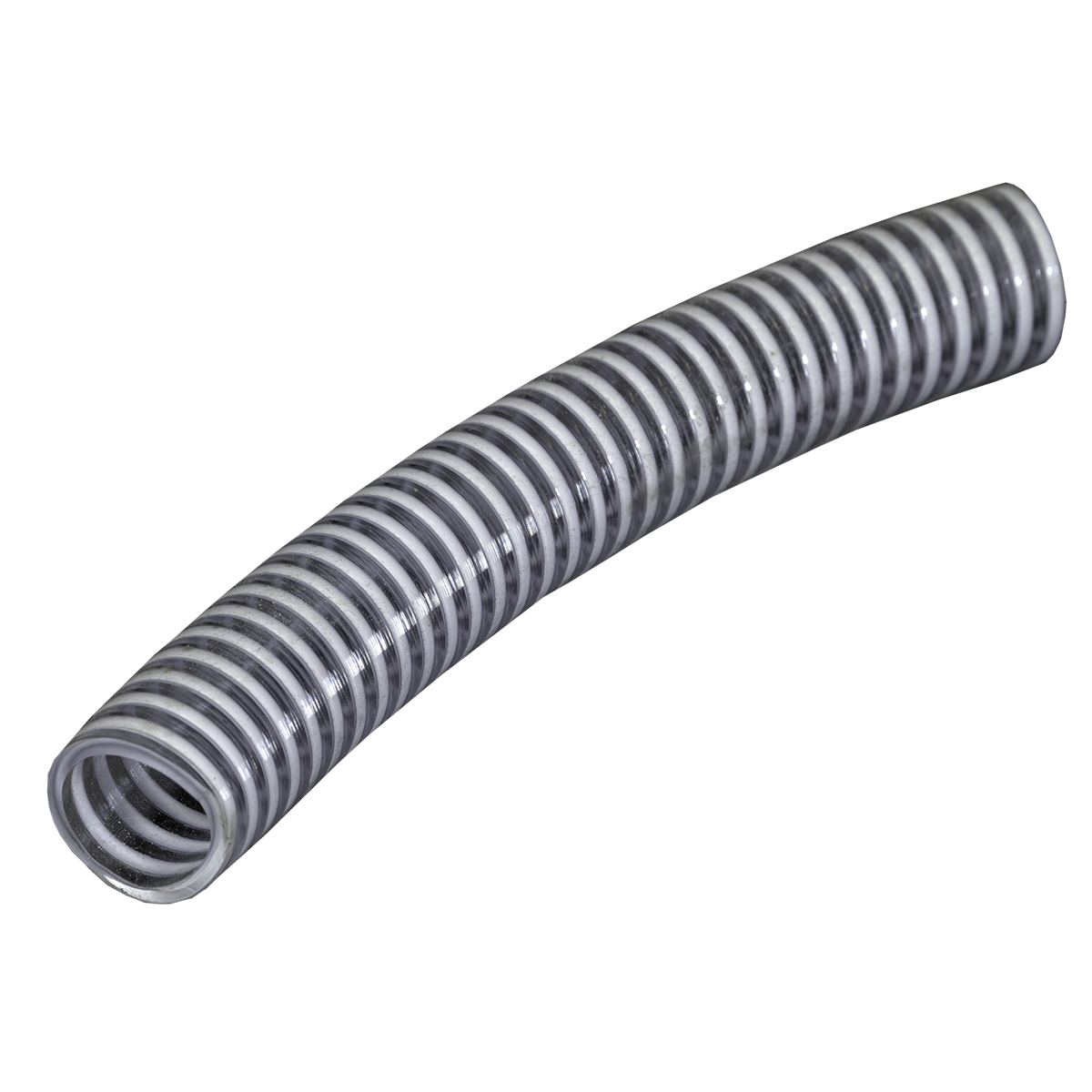 3/4" ID PVC Reinforced Suction Hose 5' Length of PVC Suction Hose
