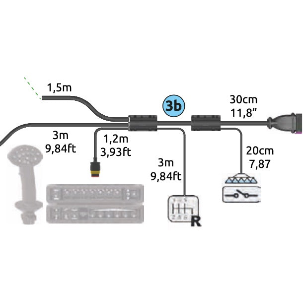 Power Supply Cable for Arag Ninja Monitor