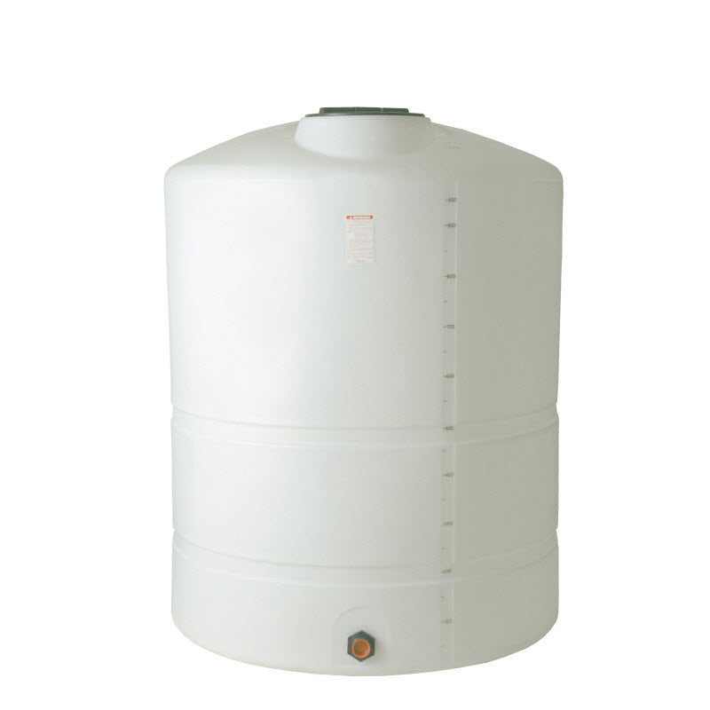 1200 Gallon Vertical Dome Top Tank
