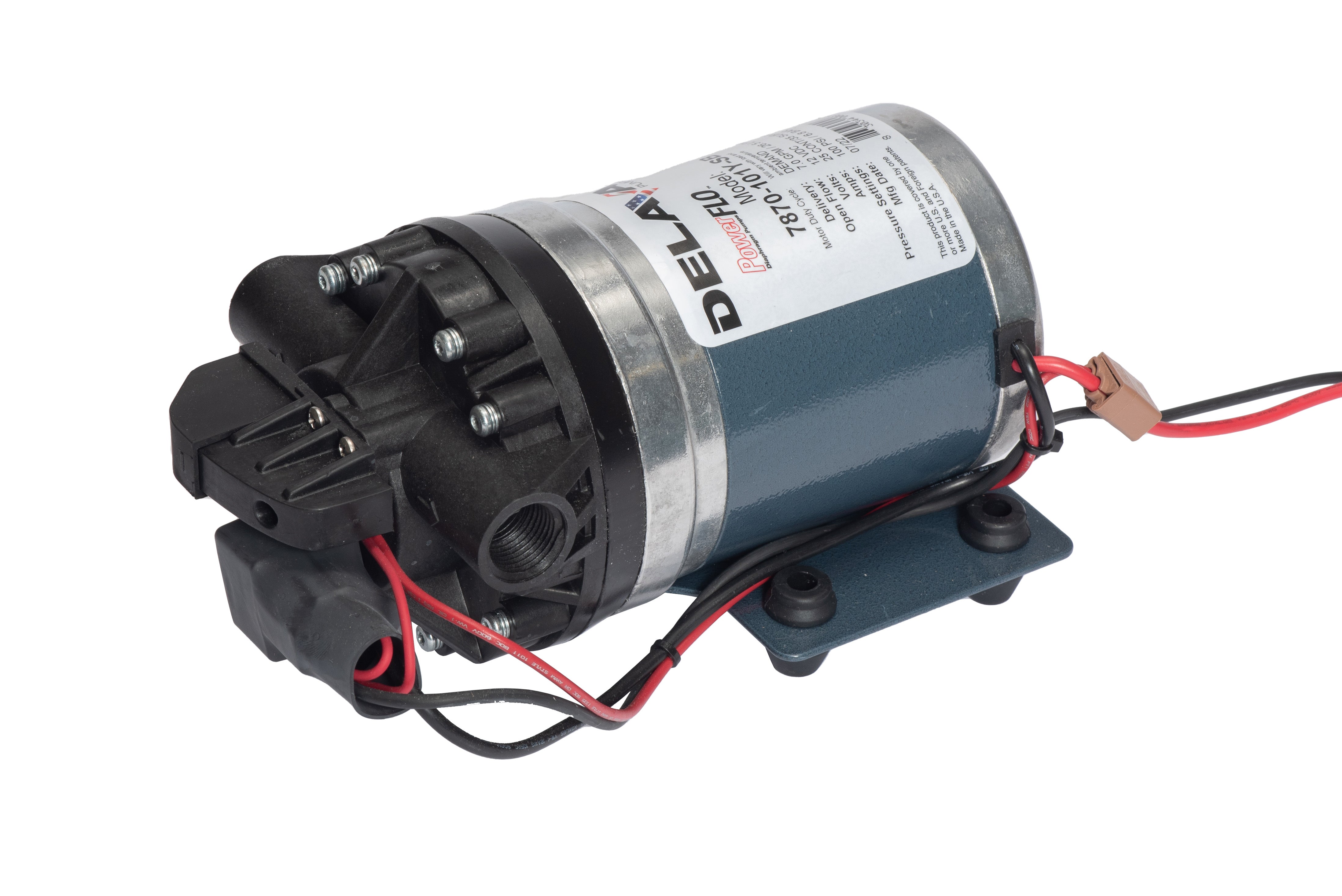 Delavan 7870-101Y-SB PowerFLO Electric Diaphragm Pump (Automatic