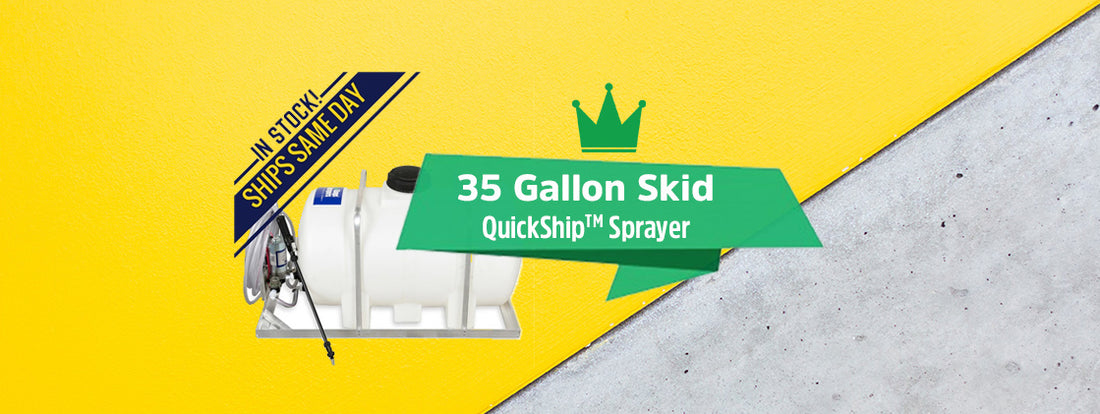 Product Highlight: Kings Sprayers 35 Gallon Skid Sprayer