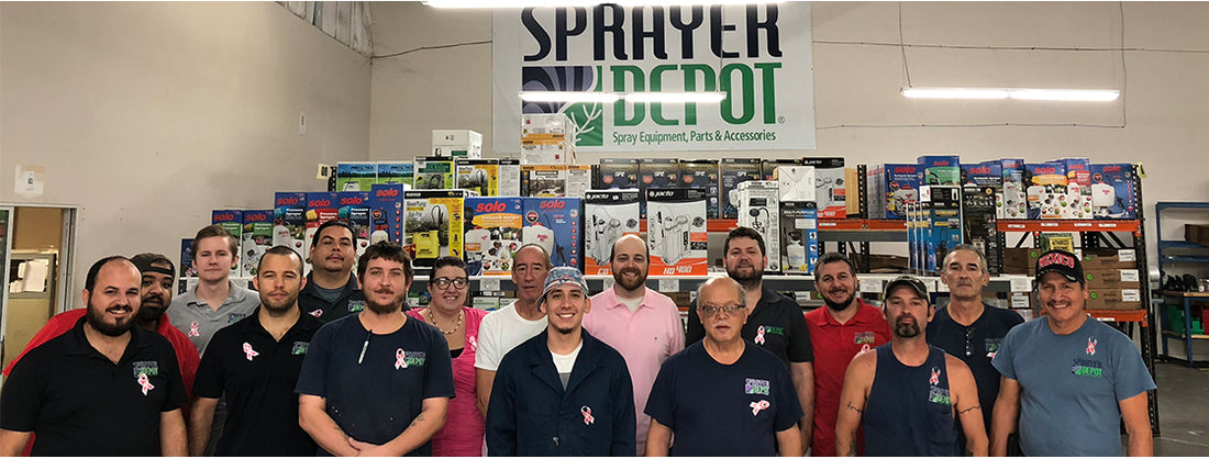 Sprayer Depot Cares: Breast Cancer Awareness Month