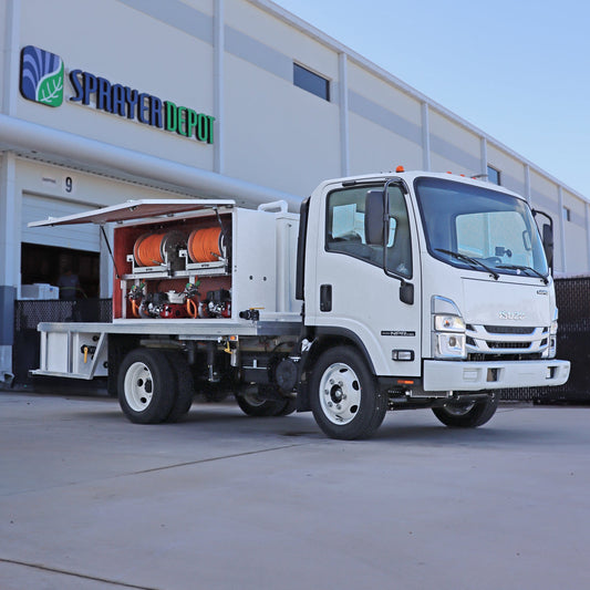 Kings Lawn Trucks with Fiberglass Tanks and Utility Boxes