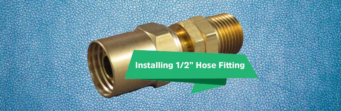 How to Install a 1/2" Reusable Hose Fitting