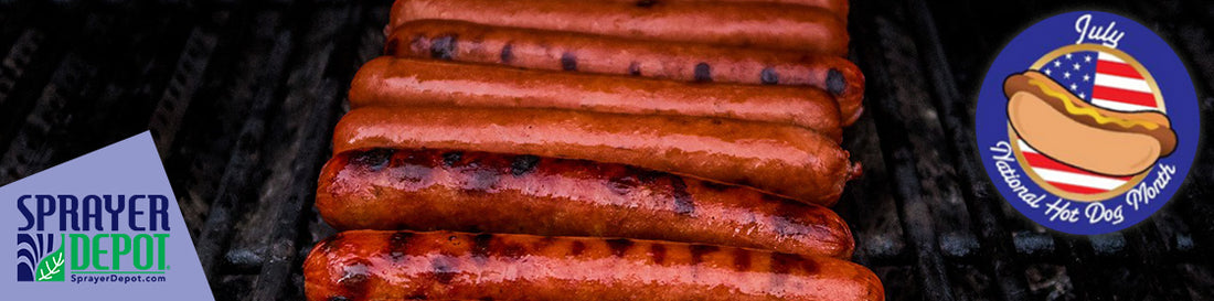 Hot Dog Eating Contest at the Depot