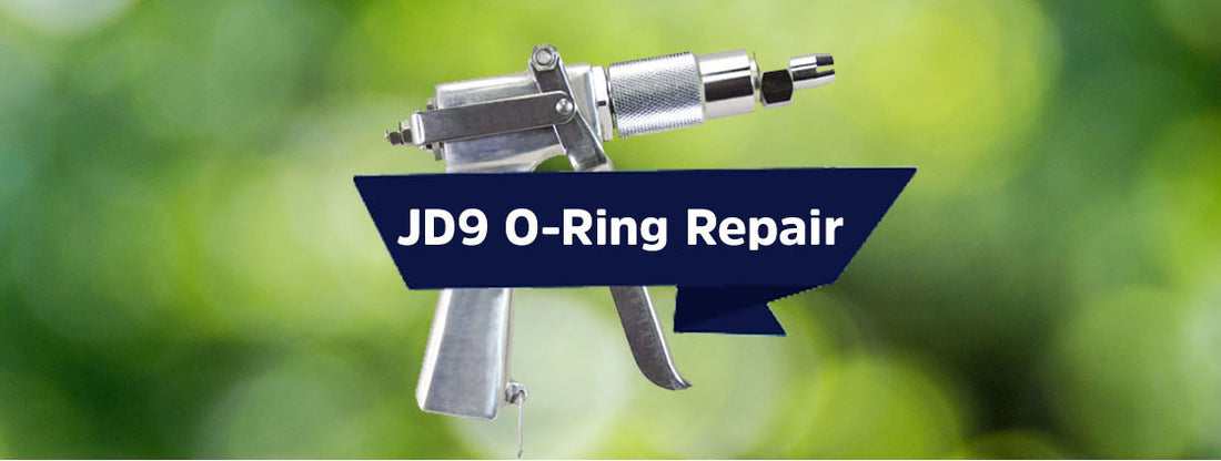 JD9 Spray Gun:  O-Ring Repair