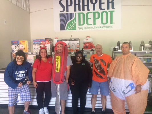 You'll Never Guess Who Won the Sprayer Depot Halloween Costume Contest