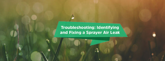 Troubleshooting: Identifying an Air Leak in a Sprayer