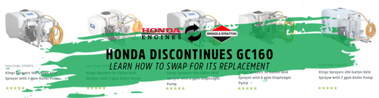 Honda Discontinues GC160 Engines