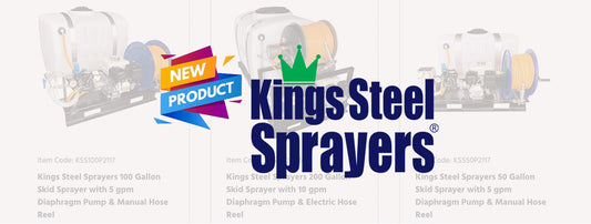 New Product Line: Kings Steel Sprayers