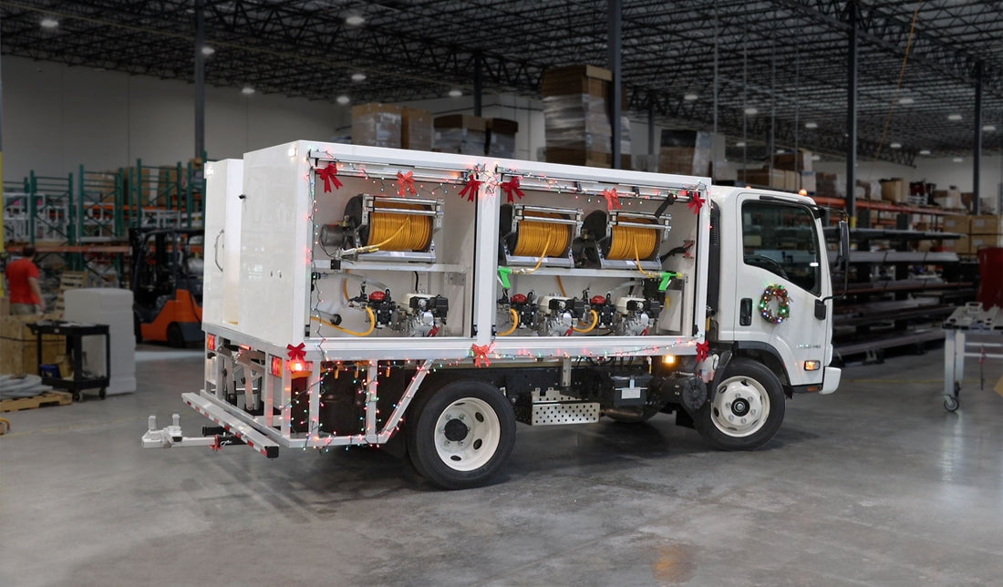 Gather 'round as we light up the lawn truck!