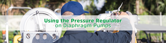 Using the Regulator on a Diaphragm Pump