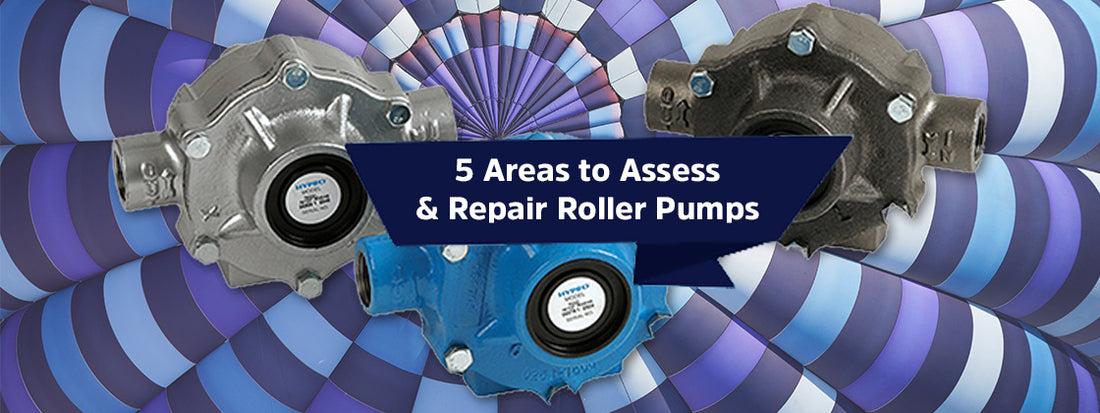 5 Areas of Roller Pump Wear