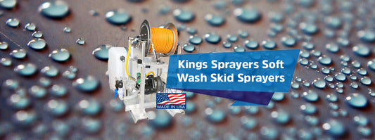Kings Sprayers Soft Wash Skid Sprayer