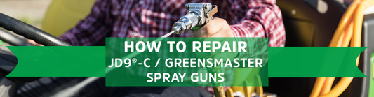 How to Repair a JD9®-C Spray Gun With an O-Ring Kit